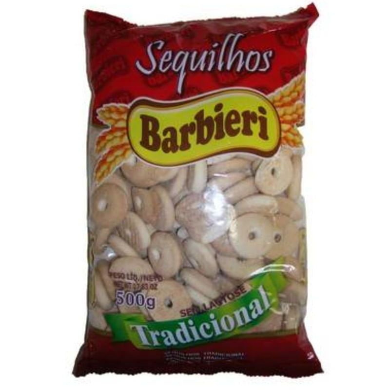 Sequilhos Tradicional Barbieri Pacote 500g