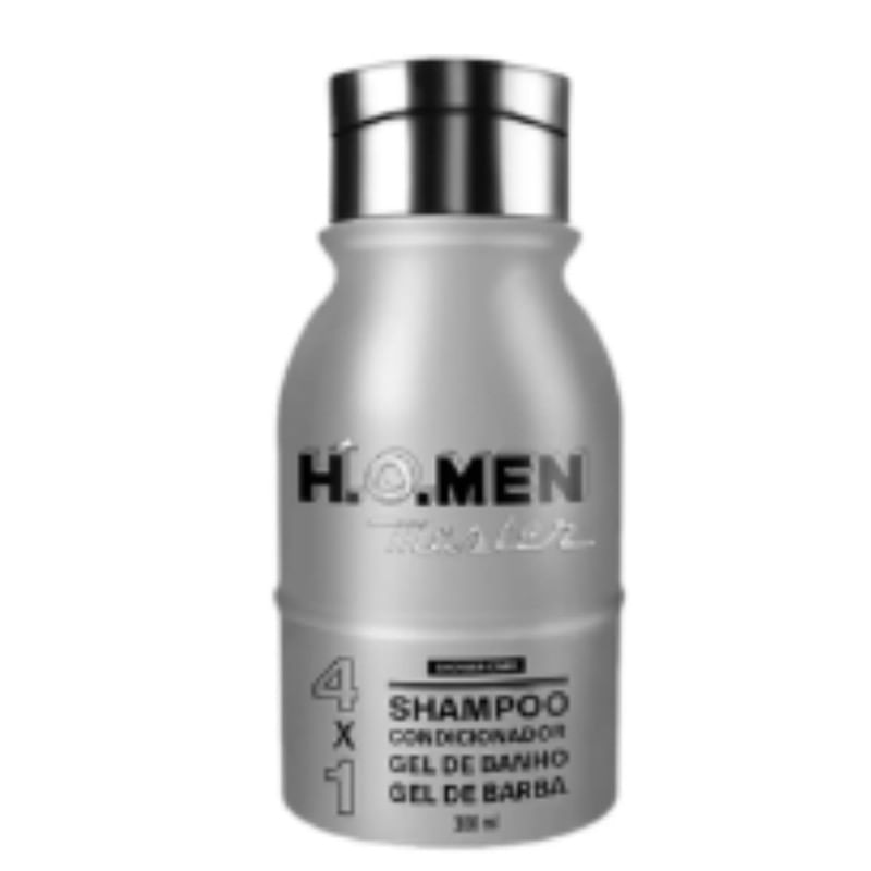 Shampoo 4 em 1 Master Homen Black 300ml