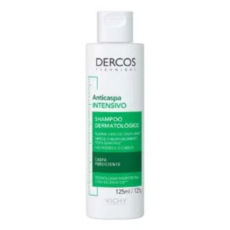 Shampoo Anticaspa Dercos Intensivo Vichy Com 125ml