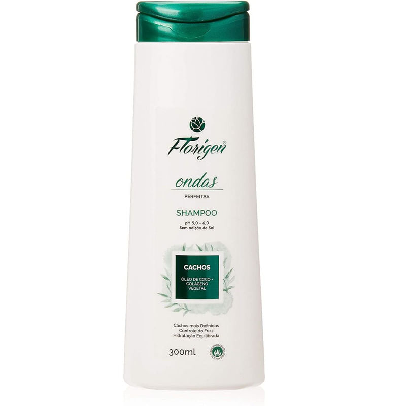 Shampoo Cachos Ondas Perfeitas Florigen 300ml