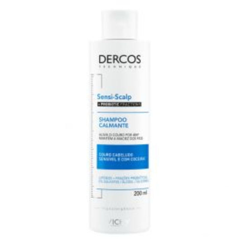 Shampoo Calmante Dercos Sensi Scalp Vichy Com 200ml