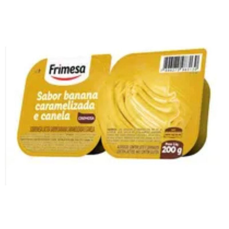 Sobremesa De Banana Com Canela Frimesa 200g