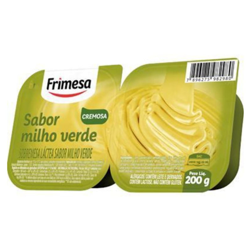 Sobremesa de Milho Verde Frimesa Pote 200g