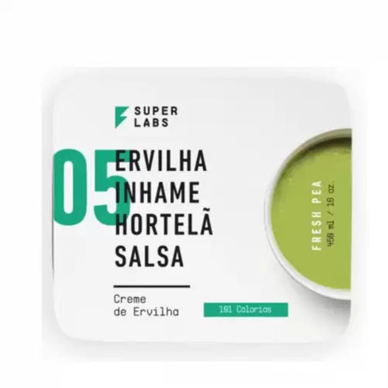 Sopa 05 Ervilha Fresh Pea Super Labs Com 450ml