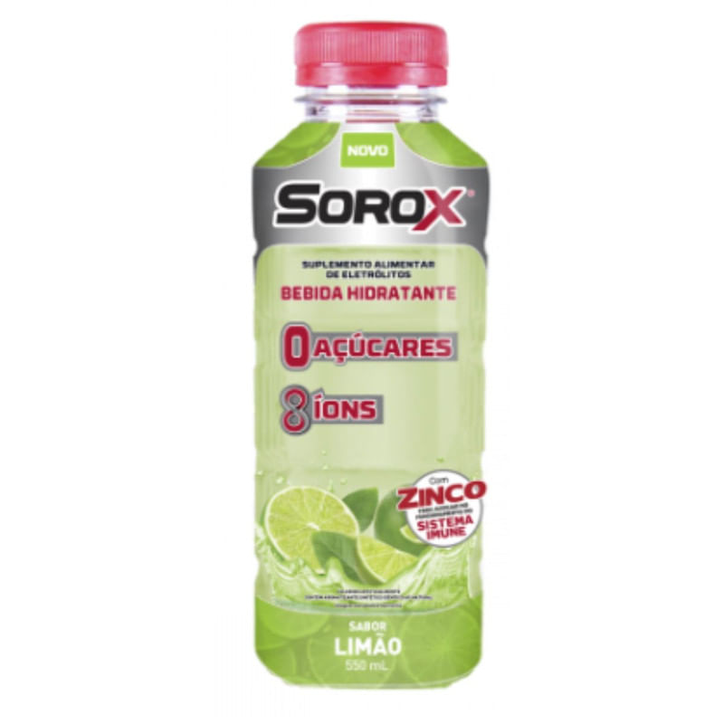 Sorox Limão com 550 ml