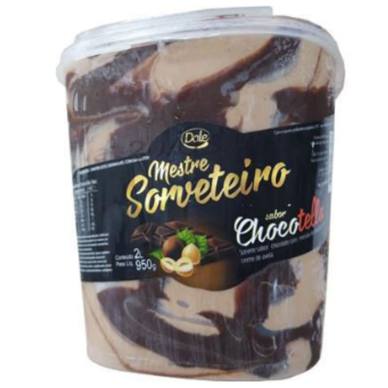 Sorvete Chocotella Dale 2l