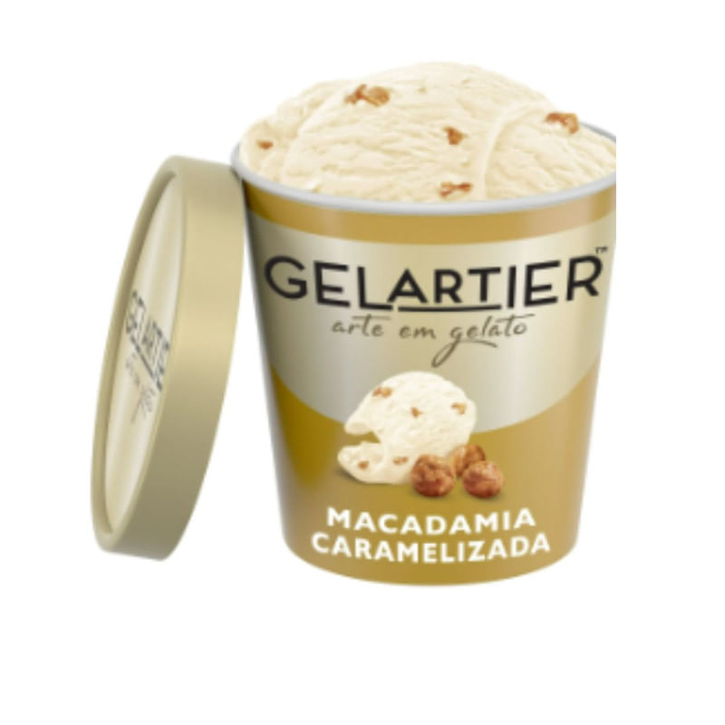 Sorvete De Macadâmia Gelartier  473ml