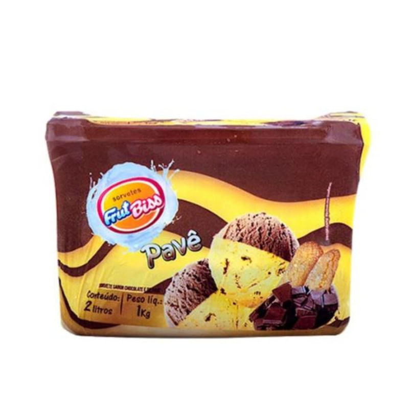 Sorvete Pavê Frutbiss 2L