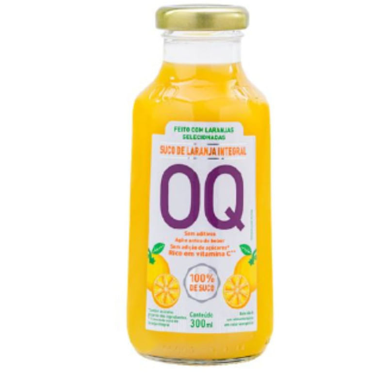 Suco De Laranja Integral OQ 300ml