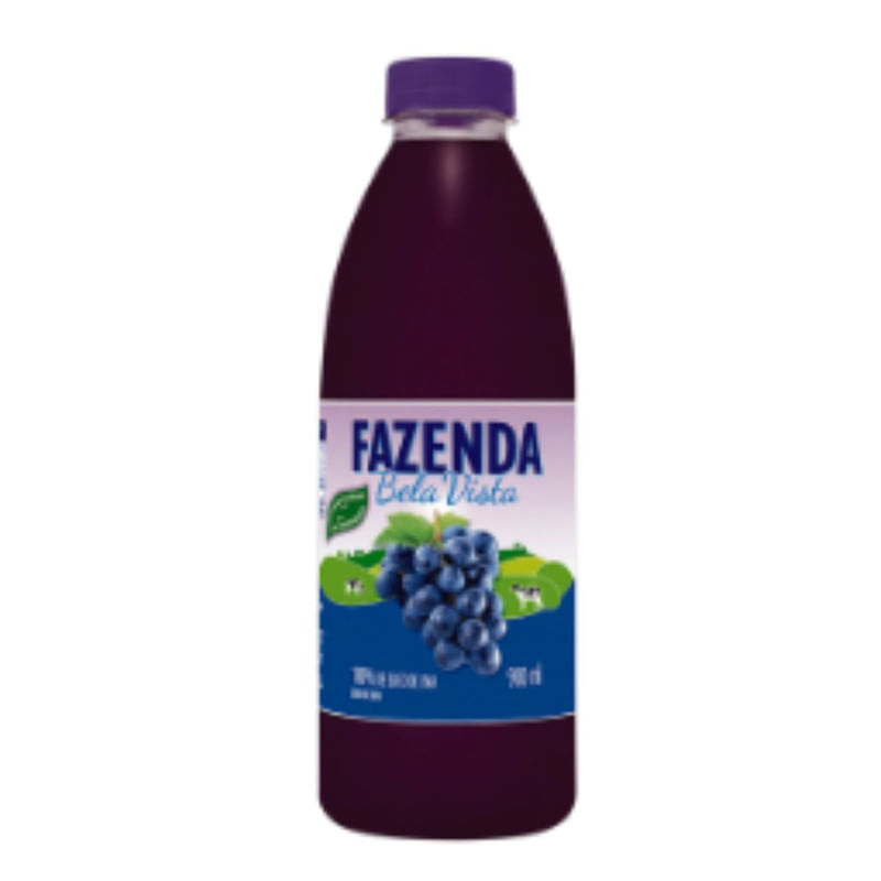 Suco De Uva Fazenda Bela Vista 900ml