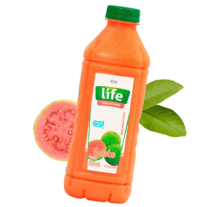 Suco Goiaba Life 900ml