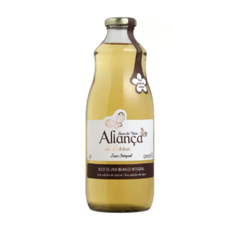 Suco Integral De Uva Branca Aliança 1L