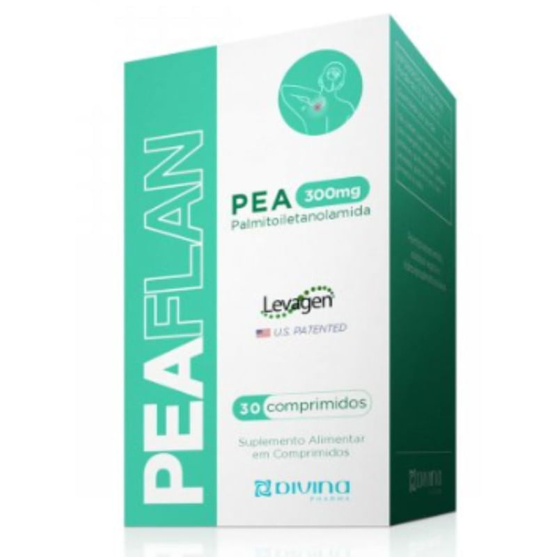 Suplemento Alimentar Peaflan 300 mg com 30 Comprimidos