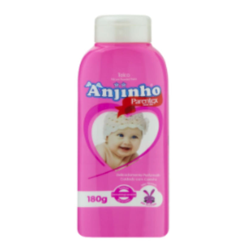 Talco Rosa Anjinho 180g