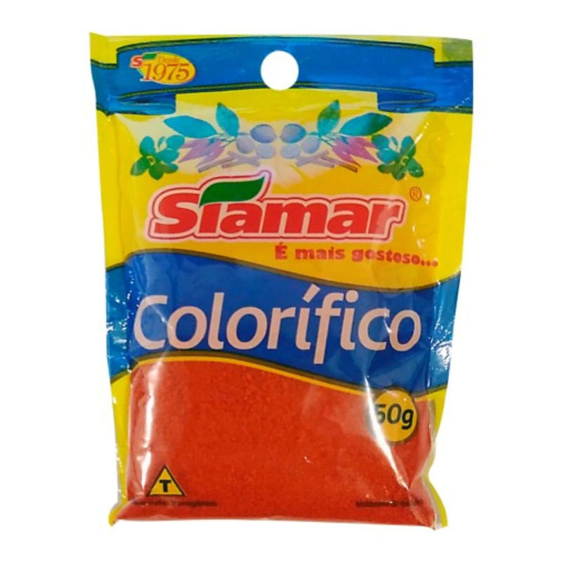 Tempero Colorífico Siamar 50g