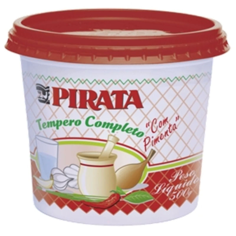 Tempero Completo com Pimenta Pirata Pote 500g