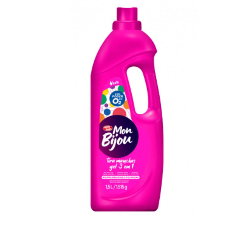 Tira Manchas Em Gel Mon Bijou 1,5l