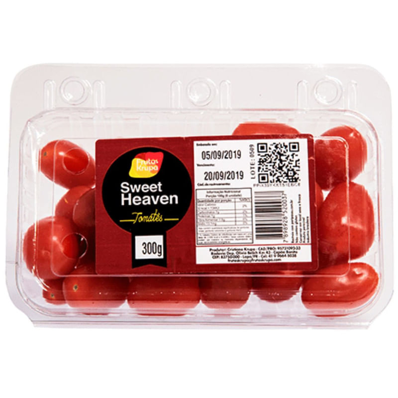 Tomate Grape Sweet Heaven Bandeja 300g