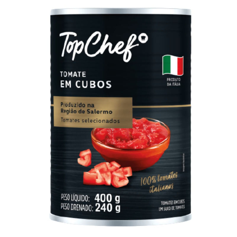 Tomate em Cubo Italiano Top Chefe 400g