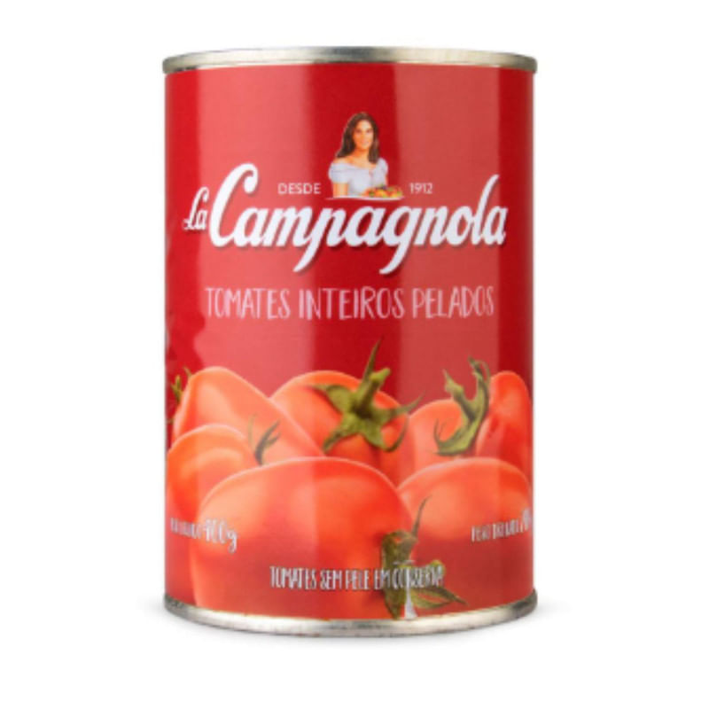 Tomates Sem Pele Campagnola 400g