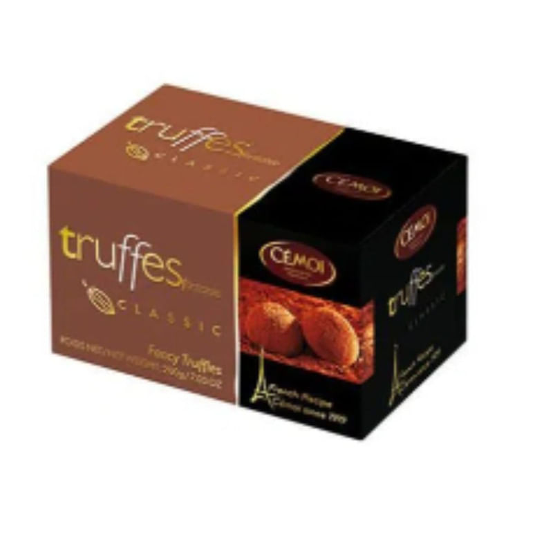 Trufa Francêsa de Chocolate Classic Box Cémoi 200g