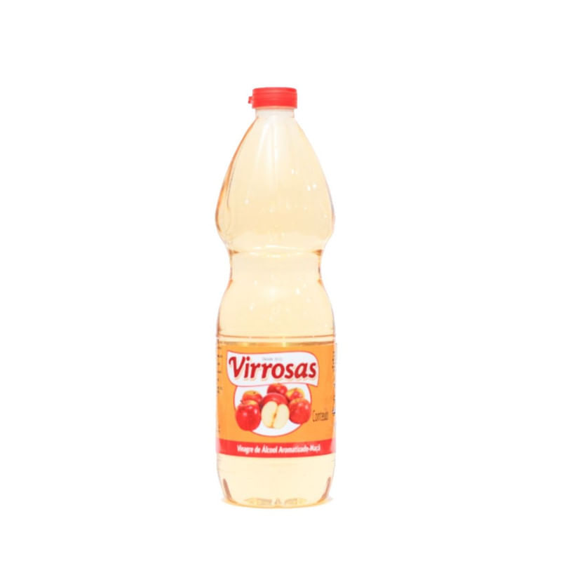 Vinagre de Álcool Aroma Maçã Virrosas com 500 ml