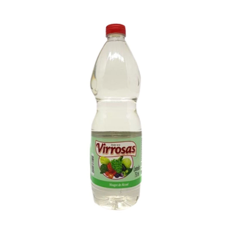 Vinagre de Alcool Virrosas Garrafa Com 750ml