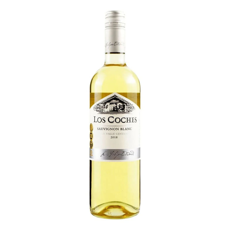 Vinho Branco Chileno Los Coches Sauvignon Blanc Classic Garrafa 750ml