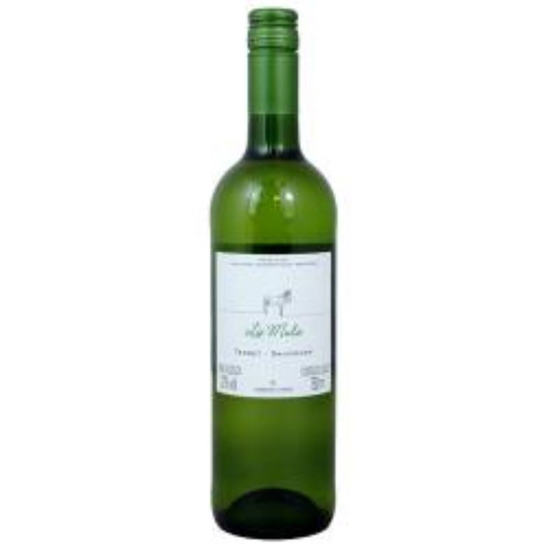 Vinho Branco Francês La Mule Terret Sauvignon com 750 ml