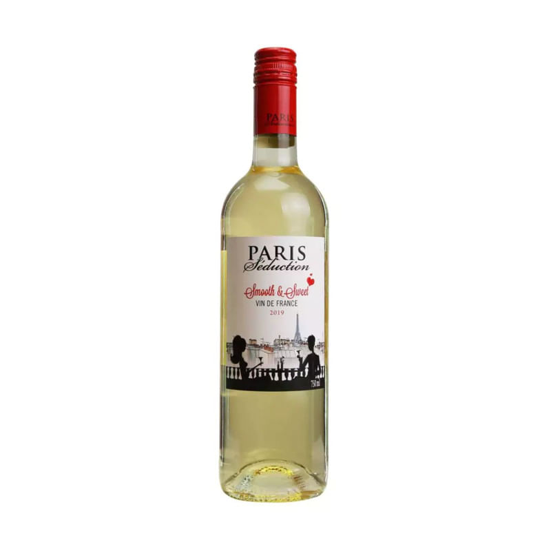 Vinho Branco Francês Seduction Paris com 750 ml