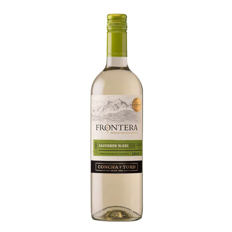 Vinho Branco Frontera Sauvignon Com 750ml