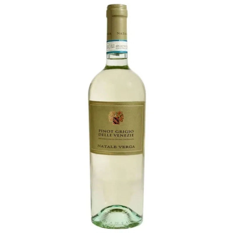 Vinho Branco Italiano Natale Verga Pinotgrigio Delle Venezie 750ml