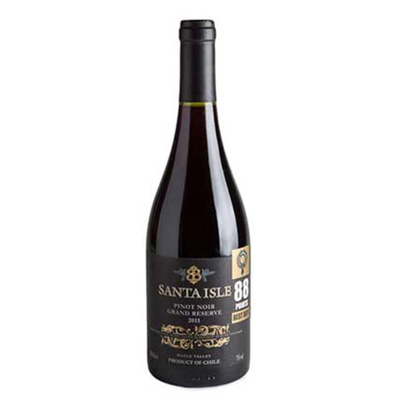 Vinho Chileno Gran Reserva Pinot Noir Santa Isle Com 750ml