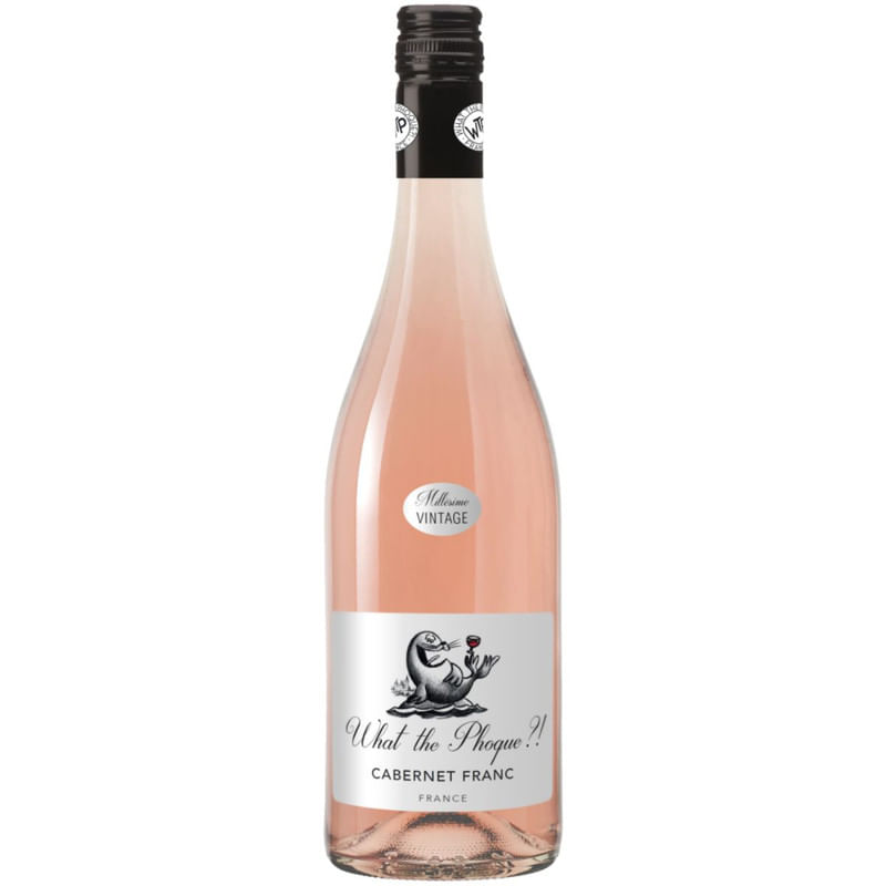 Vinho Francês What The Phoque Cabernet Rosé com 750 ml