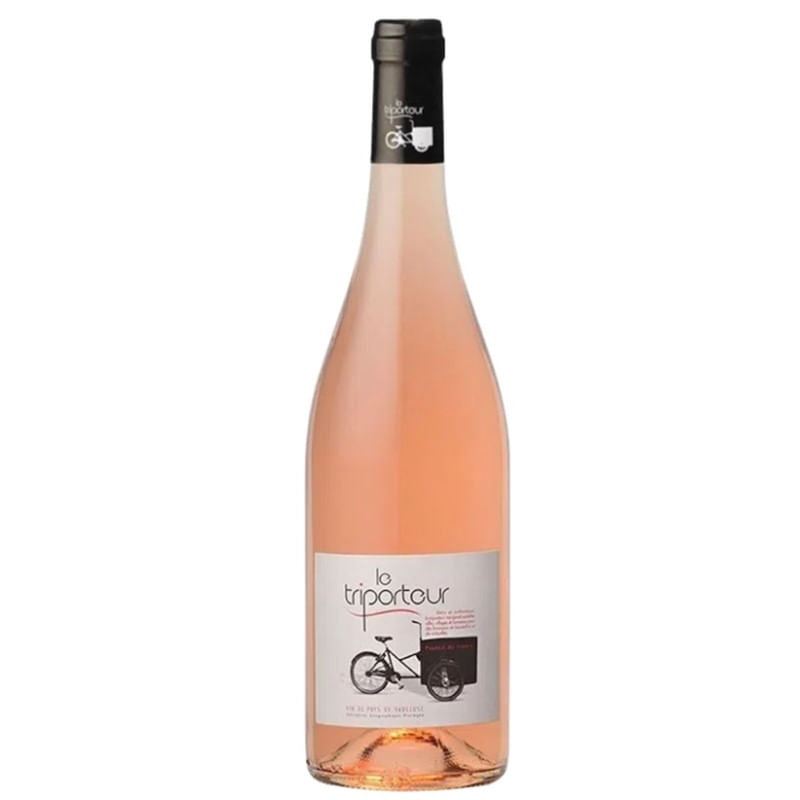 Vinho Le Triporteur Rosé com 750 ml