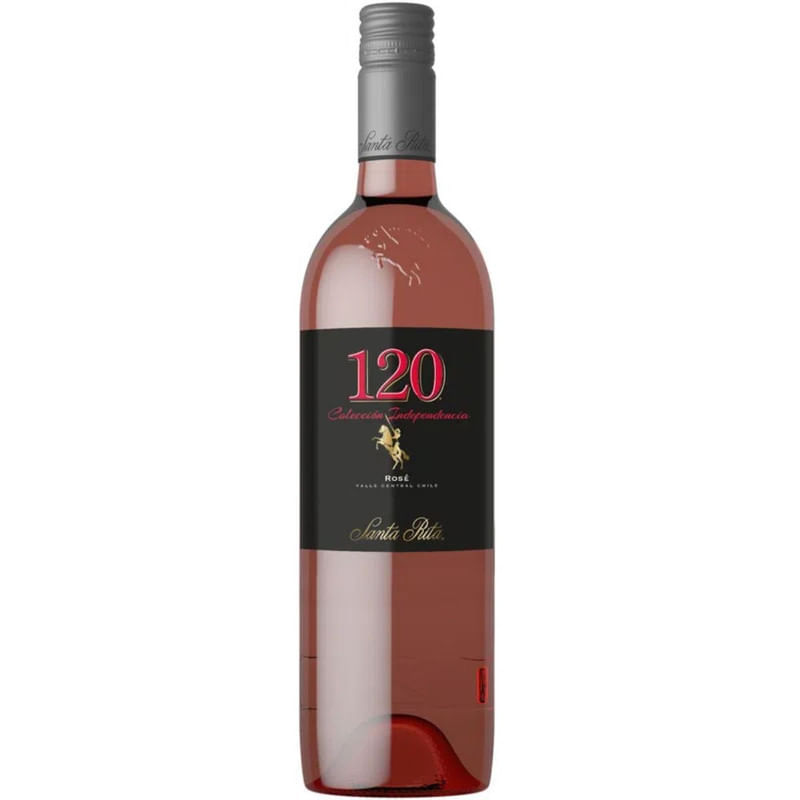 Vinho Rosê Chileno 120 Santa Rita Garrafa 750ml