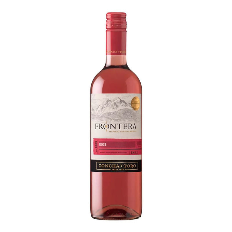 Vinho Rosé Chileno Concha y Toro Frontera Garrafa 750ml