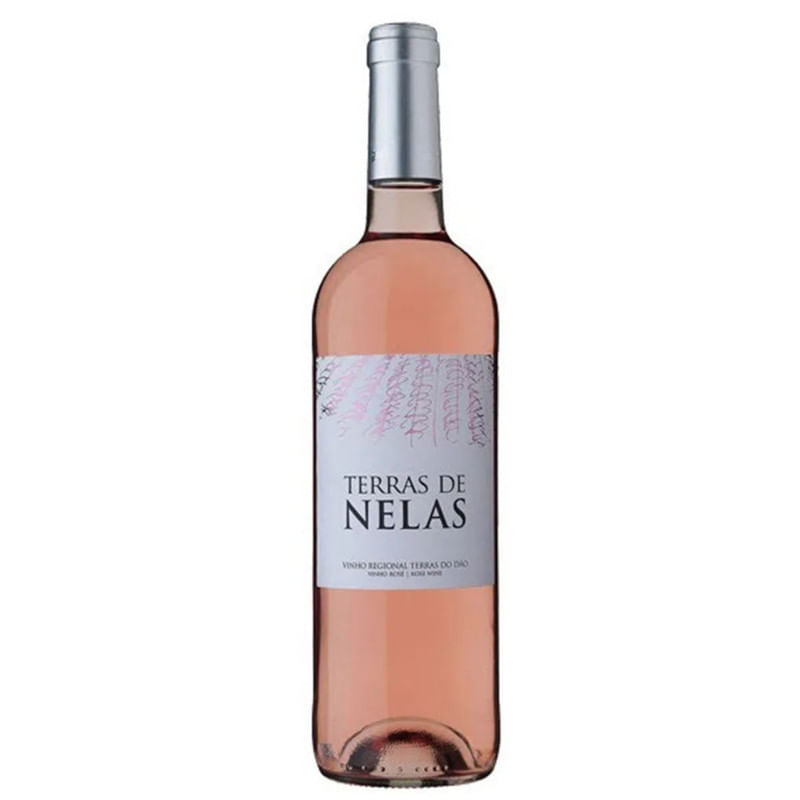 Vinho Rosé Português Terras de Nelas Dão Garrafa 750ml