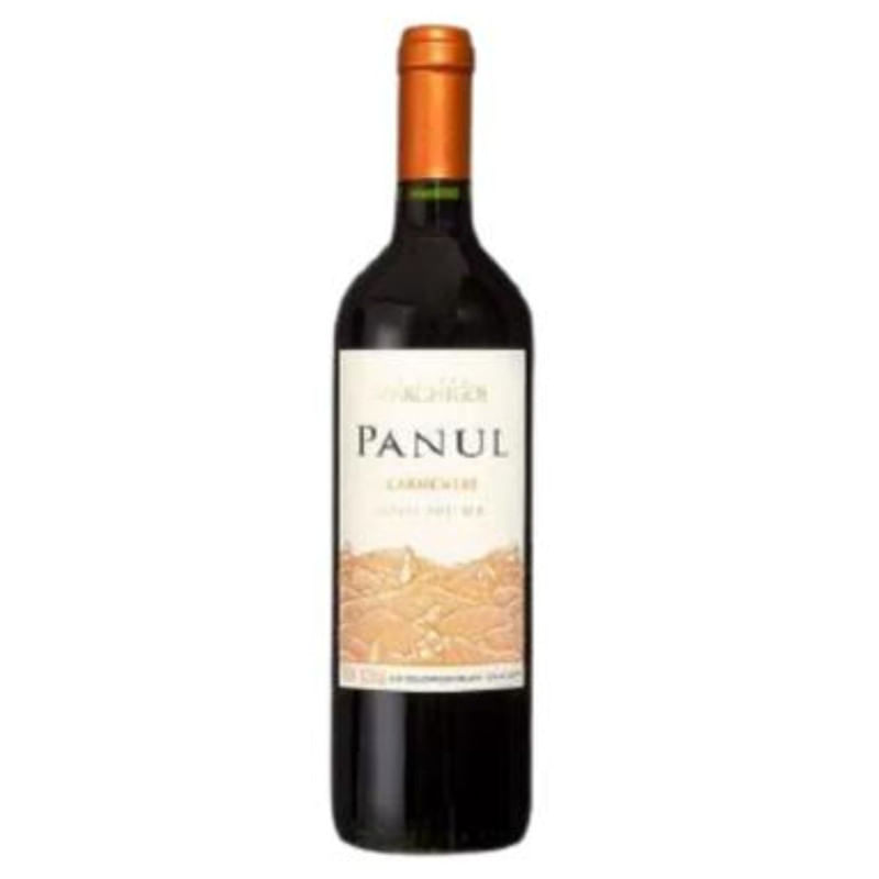 Vinho Tinto Chileno Seco Panul Safra 2019 Carménere Garrafa 750ml