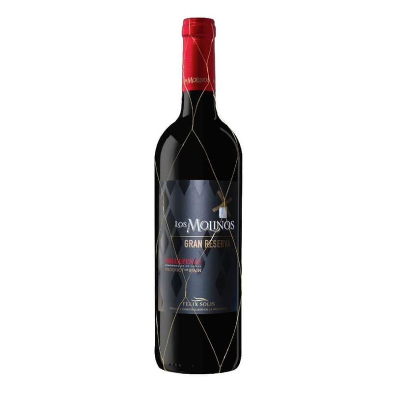 Vinho Tinto Espanhol Los Molinos Gran Reserva Com 750ml