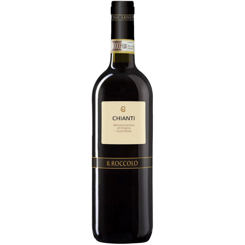 Vinho Tinto Italiano Chianti lL Roccolo Garrafa 750ml