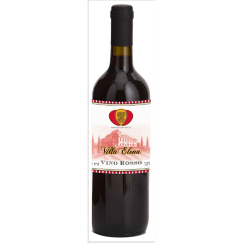 Vinho Tinto Italiano Villa Elena Vino Rosso 750ml