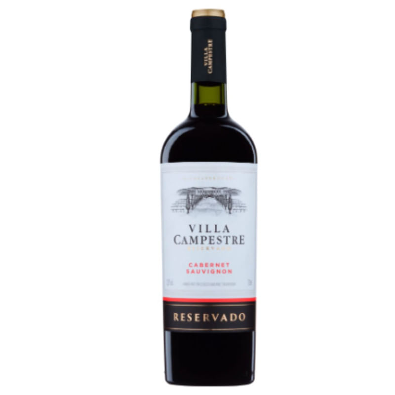 Vinho Tinto Seco Villa Campestre Cabernet Sauvignon Garrafa 750ml