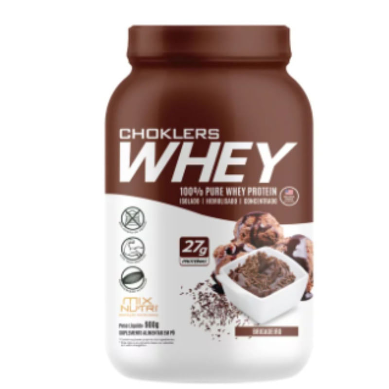 Whey Chokler&apos;S Sabor Brigadeiro 900g