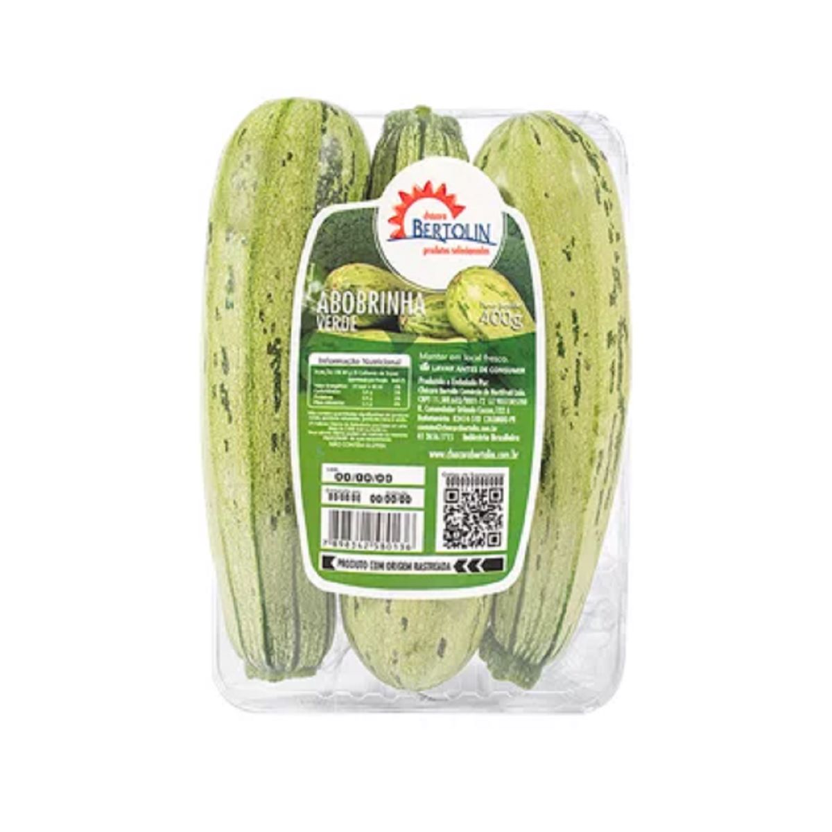 Abobrinha Verde Bertolin 400 g Bertolin 400 g