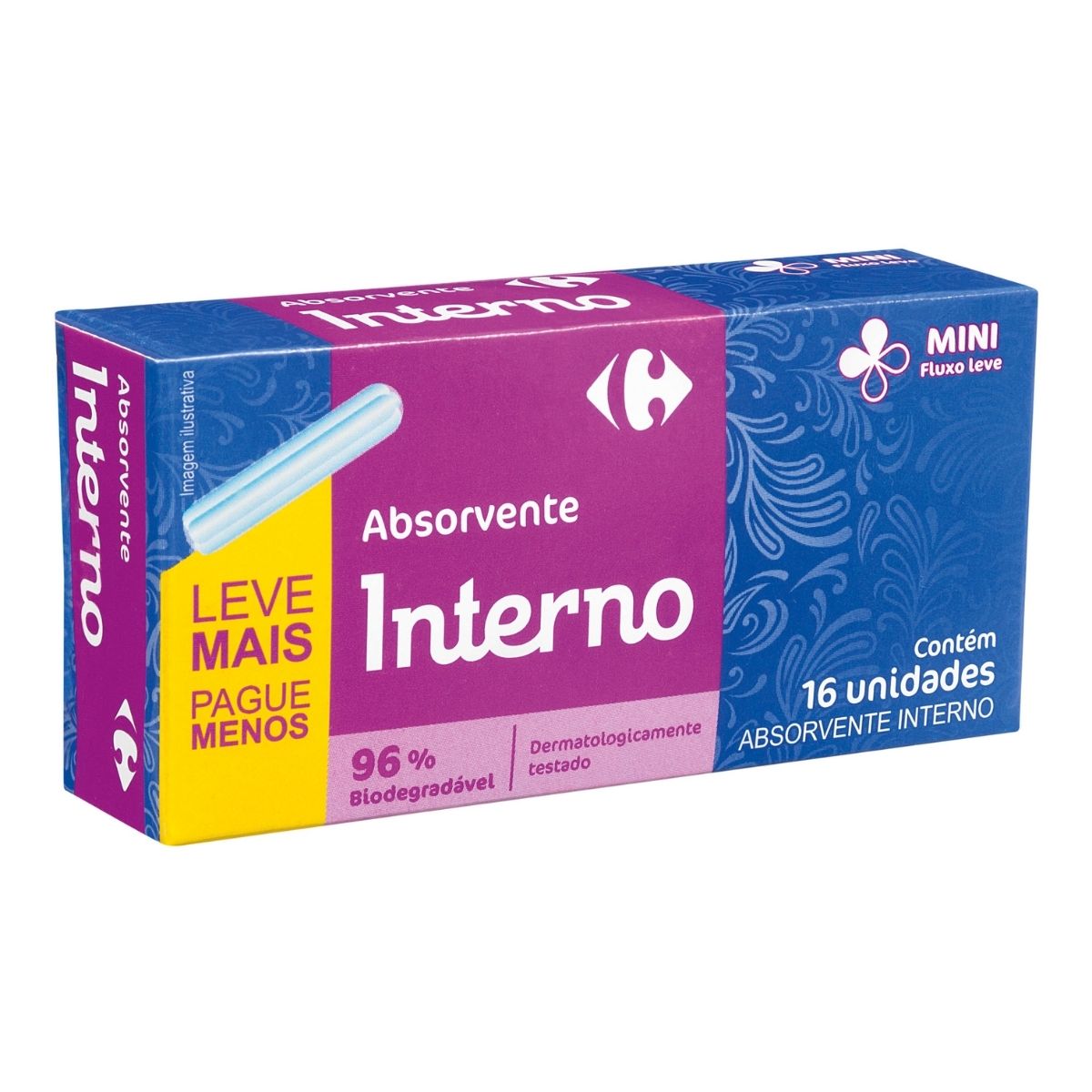 Absorvente Intímo Carrefour Mini 16 unidades