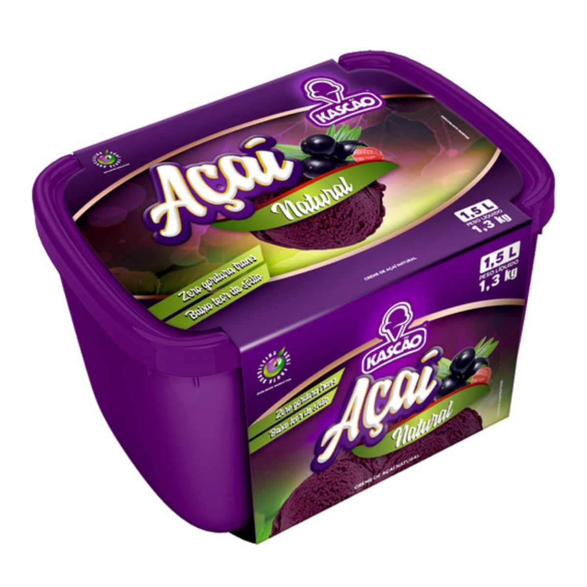 Açaí Kascão 1,5 L