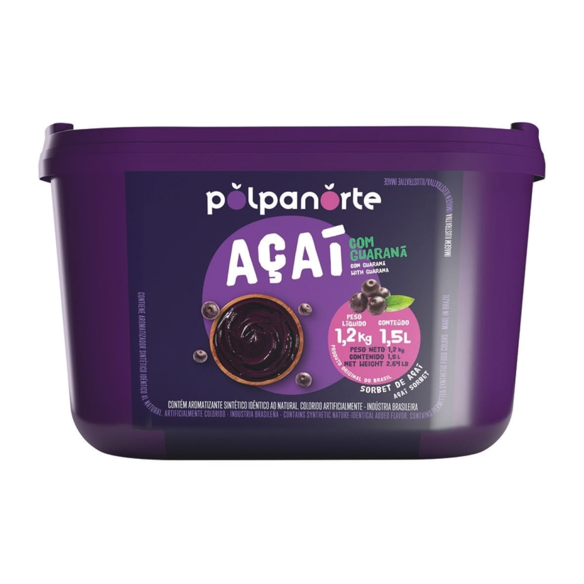 Açaí Polpanorte 1,5 L