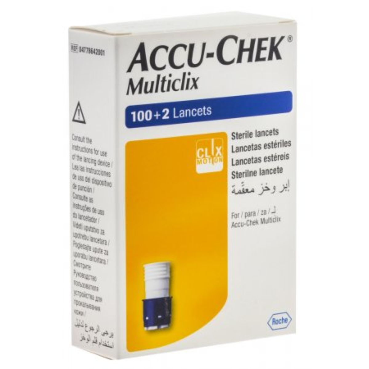 Lancetas Accu-Chek Multiclix Com 102 Unidades