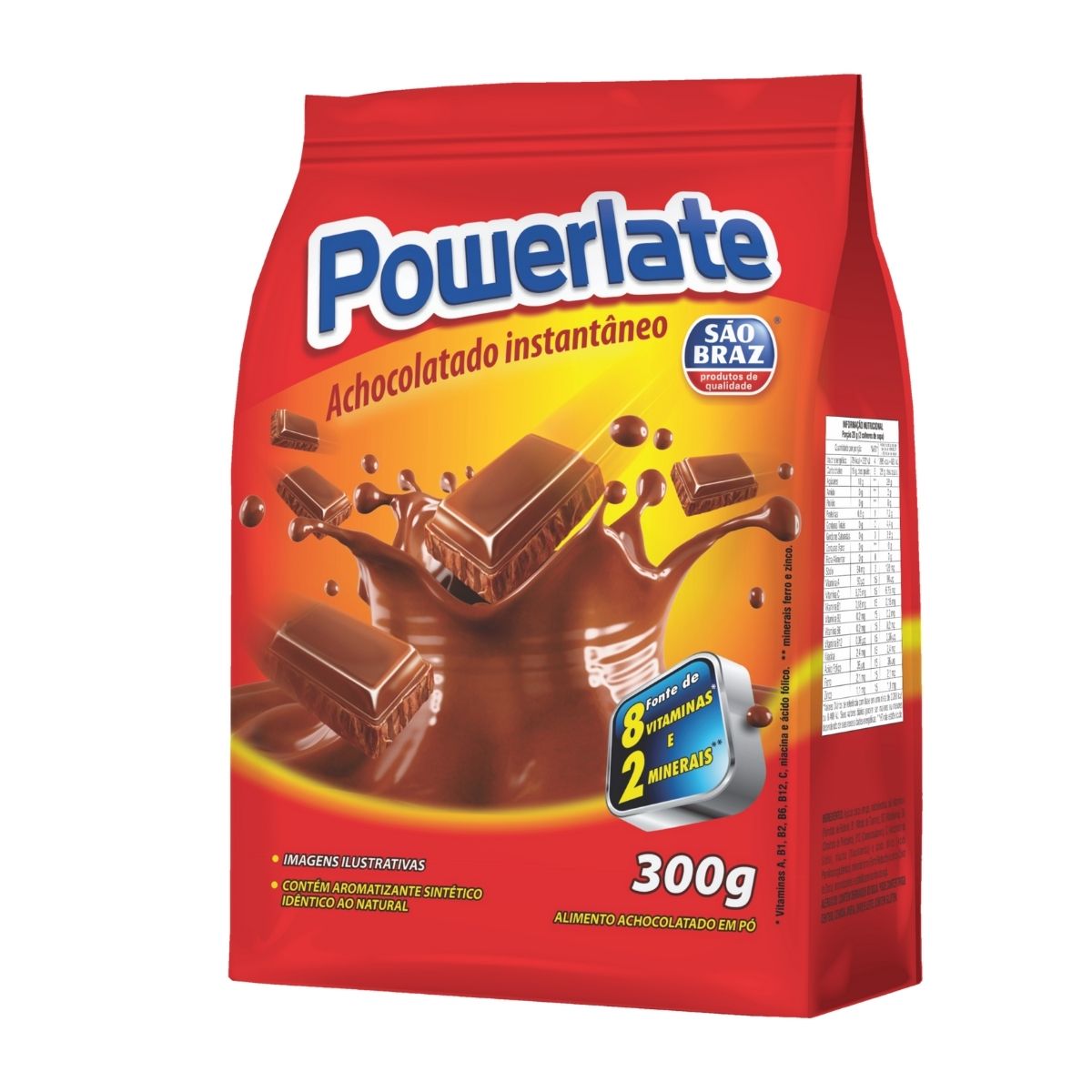 Achocolatado em Pó Powerlate 300 g